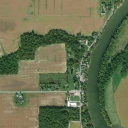 Charloe Ohio High Resolution Satellite Map