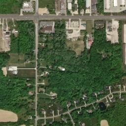 Youngs Corners Ohio High Resolution Satellite Map