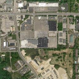 Montrose Ohio High Resolution Satellite Map