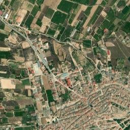 Maella map(satellite map)