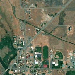 Bieber California High Resolution Satellite Map