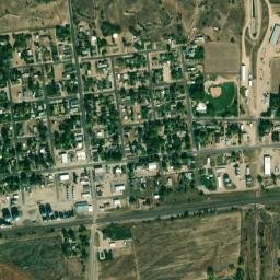 111-199 South Oak Street Paxton NE High Resolution Satellite Map