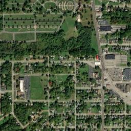 Brier Hill Ohio High Resolution Satellite Map