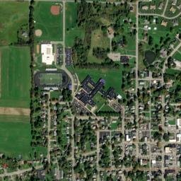 New Wilmington map(satellite map)