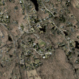 Hunting Ridge Connecticut High Resolution Satellite Map