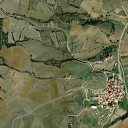 Santa Cruz de Nogueras map(satellite map)