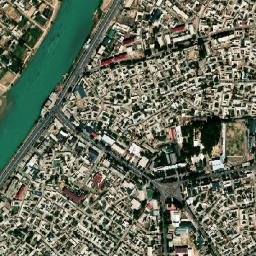 Uchqŭrghon Shahri map(satellite map)