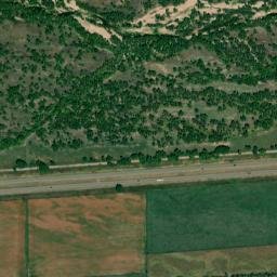 Interstate 80, Paxton, NE 69155, America High Resolution Satellite Map