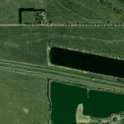 Interstate 80 North Platte NE 69101 High Resolution Satellite Map