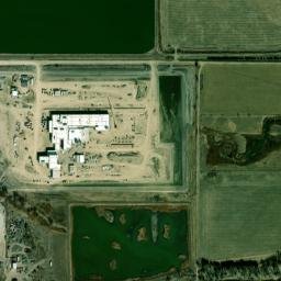 Golden Road North Platte NE 69101 High Resolution Satellite Map