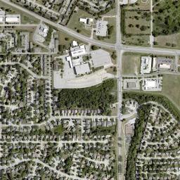 2602 Century Rd Bellevue Nebraska High Resolution Satellite Map