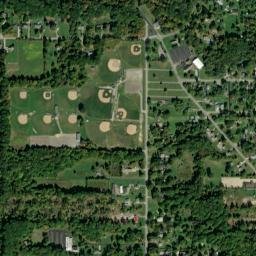 Fourmile Run Ohio High Resolution Satellite Map