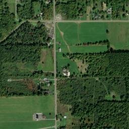 Geography Hall Ohio High Resolution Satellite Map