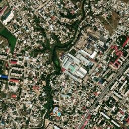 Yangiyŭl map(satellite map)