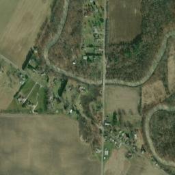 River Corners Ohio High Resolution Satellite Map