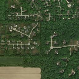 Pigeon Creek Ohio High Resolution Satellite Map