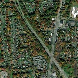 Bardonia map(satellite map)