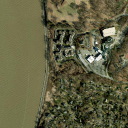 Sleepy Hollow Manor New York High Resolution Satellite Map