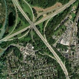 Hawthorne map(satellite map)