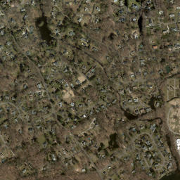 West Norwalk Connecticut High Resolution Satellite Map