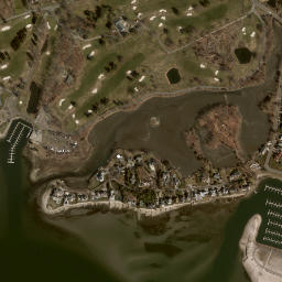 Owenoke Connecticut High Resolution Satellite Map