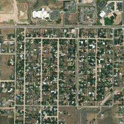 2101 Park Avenue Cheyenne WY High Resolution Satellite Map