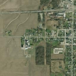 Spencer Ohio High Resolution Satellite Map