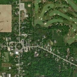 Sharon Center Ohio High Resolution Satellite Map