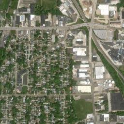 Forest Hill Ohio High Resolution Satellite Map