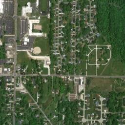Rootstown Ohio High Resolution Satellite Map