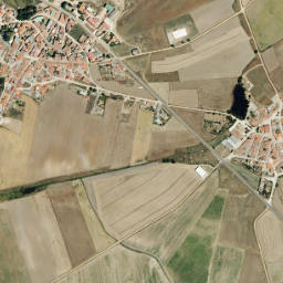 Palencia de Negrilla map(satellite map)