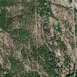 Coffee Creek California High Resolution Satellite Map