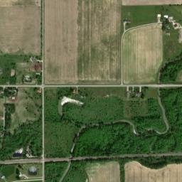 Hedges Ohio High Resolution Satellite Map