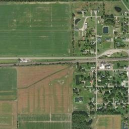 Melrose Ohio High Resolution Satellite Map