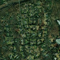 Satellite view of Burning Tree Country Club