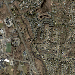 Roxbury Connecticut High Resolution Satellite Map