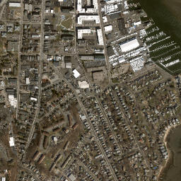 South Norwalk Connecticut High Resolution Satellite Map