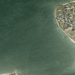 Dering Harbor New York High Resolution Satellite Map