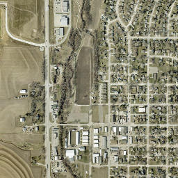 Springfield map(satellite map)