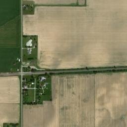 Worstville Ohio High Resolution Satellite Map