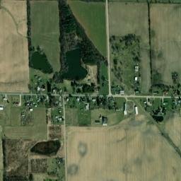 Centerton Ohio High Resolution Satellite Map