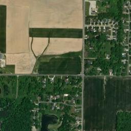 Bunkers Corners Ohio High Resolution Satellite Map