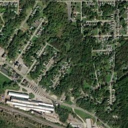 Crab Creek Junction Ohio High Resolution Satellite Map