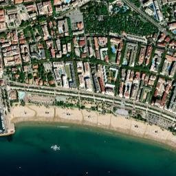 Salou map(satellite map)
