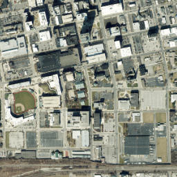Fort Wayne, Indiana High Resolution Satellite Map