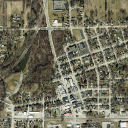 498 Broadway Street, New Haven, IN High Resolution Satellite Map