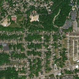 West Akron Ohio High Resolution Satellite Map