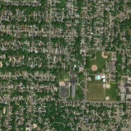 Goodyear Heights Ohio High Resolution Satellite Map