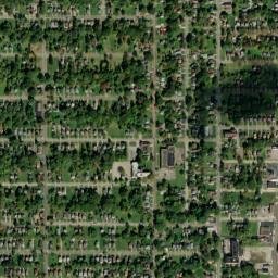 South Side Ohio High Resolution Satellite Map