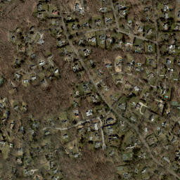 Palmers Hill Connecticut High Resolution Satellite Map